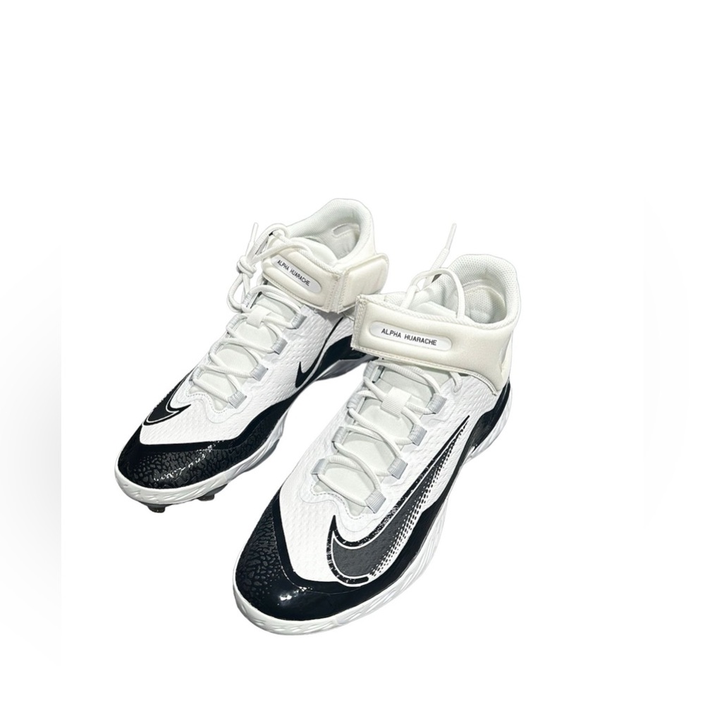 Nike Alpha Huarache Elite 4 Mid Metal Baseball Cleats Mens Size 12